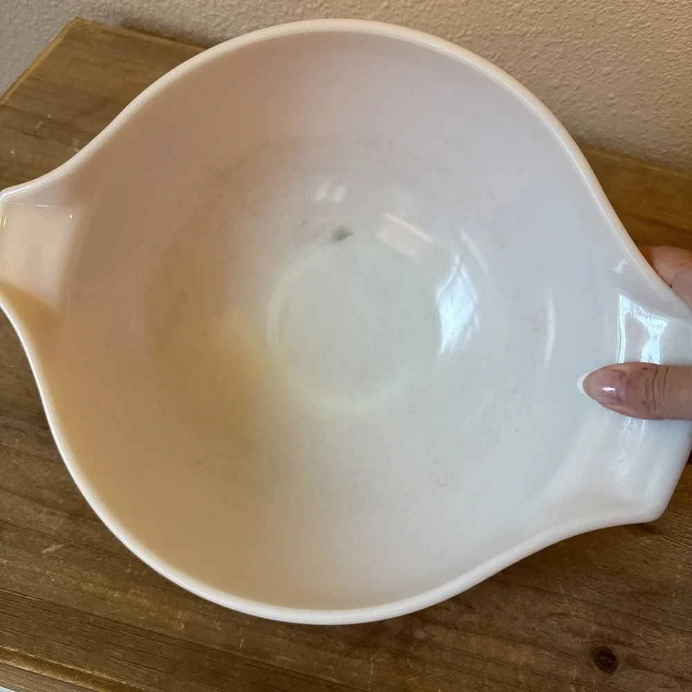 VINTAGE PYREX 444 "DAISY" NESTING CINDERELLA 4QT MIXING BOWL - Picture 2 of 7